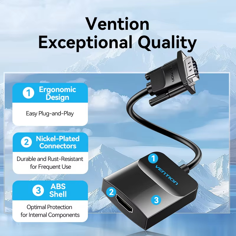 Vention VGA to HDMI adapter Wi - Hdmi Vga Adapter incelemesi ve fiyatı
