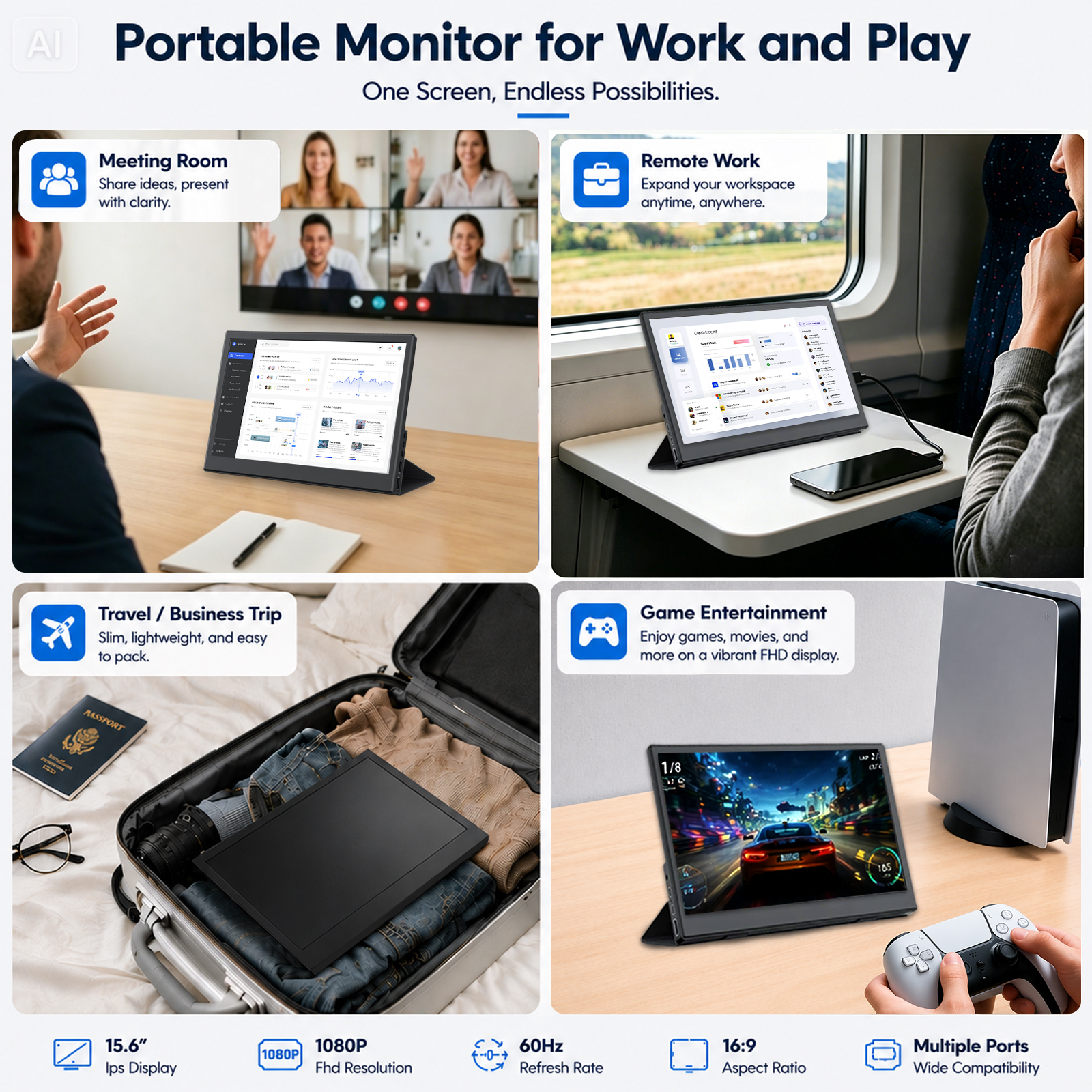 CHUIFAV 15.6-inch Portable Mon - Xbox Laptop Accessories incelemesi ve fiyatı