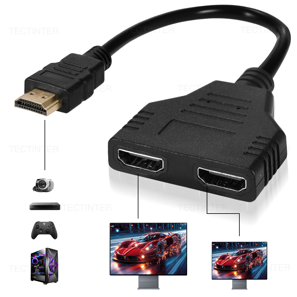 1080P 1 In 2 Out HDMI-compatib - Xbox Laptop Accessories incelemesi ve fiyatı