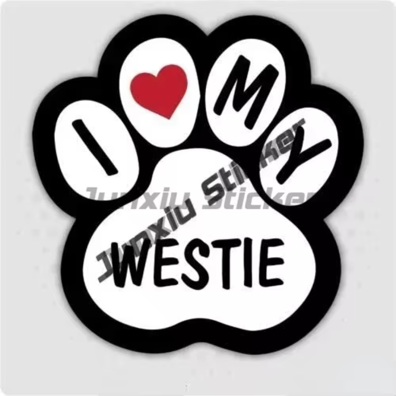 Westie Sticker I Love My Westi - Laptop Accessories Brand incelemesi ve fiyatı