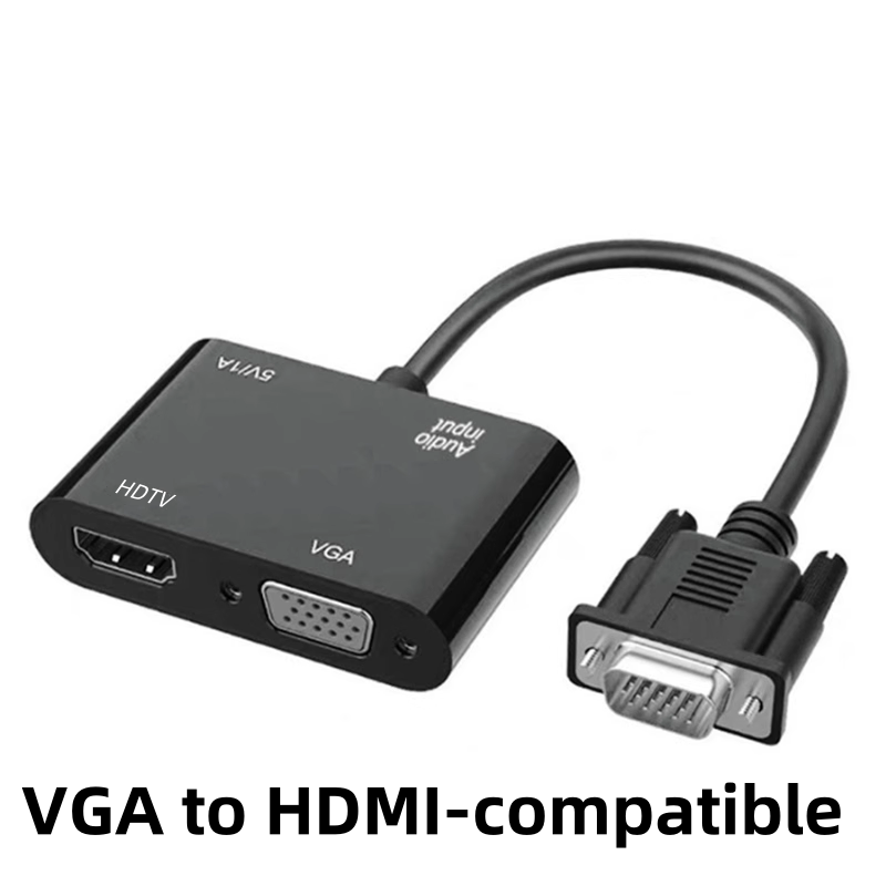 VGA(Host) to VGA/HDMI-compatib - Hdmi Vga Adapter incelemesi ve fiyatı