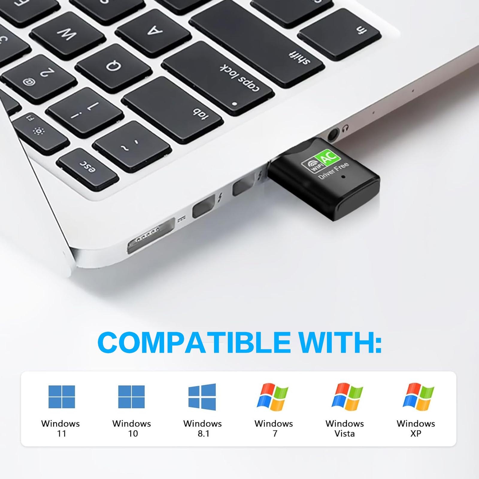 AC600 USB WiFi Adapter, Dual B - Laptop Ergonomic Accessories incelemesi ve fiyatı