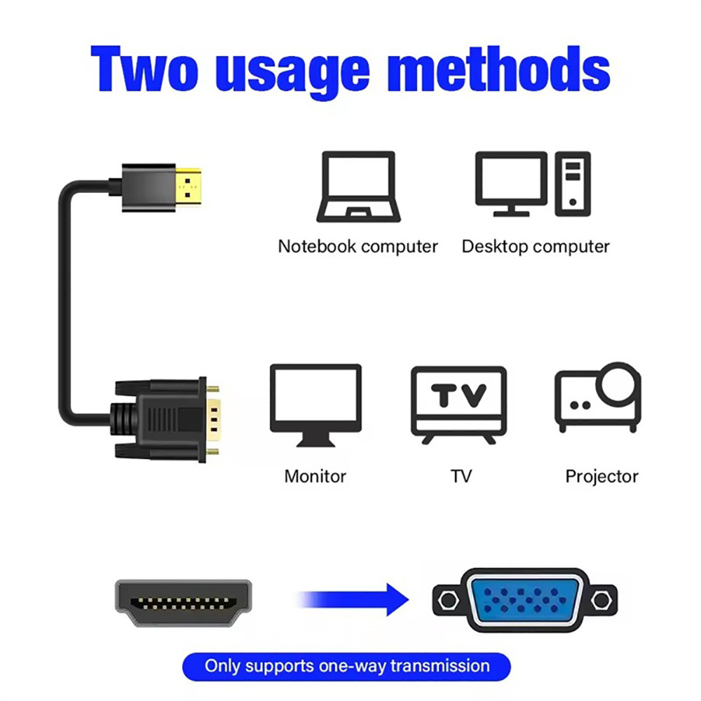 HD 1080P hdmi to VGA Extension - Hdmi Vga Adapter incelemesi ve fiyatı