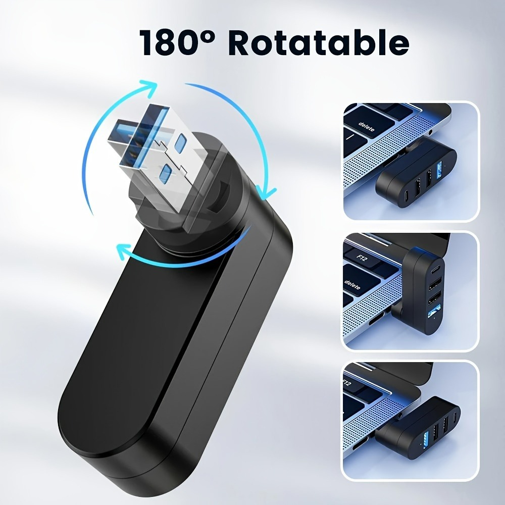 Mini Splitter 4 Ports USB Hub  - Laptop Accessories Macbook incelemesi ve fiyatı